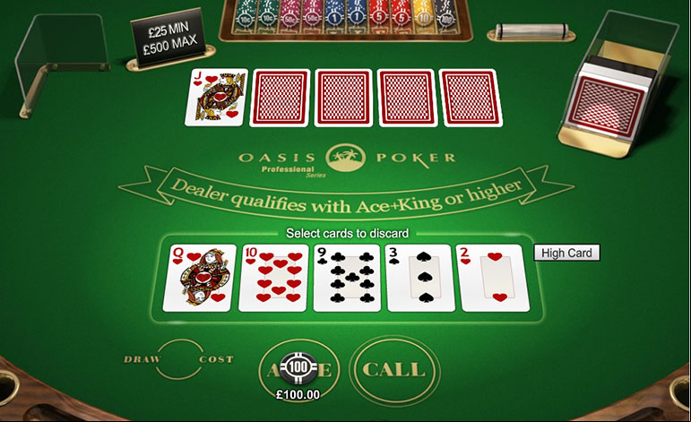 Intercasino Oasis Poker Table