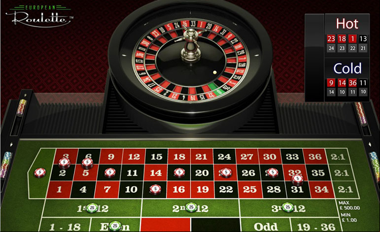 Intercasino Roulette Hot Cold Info