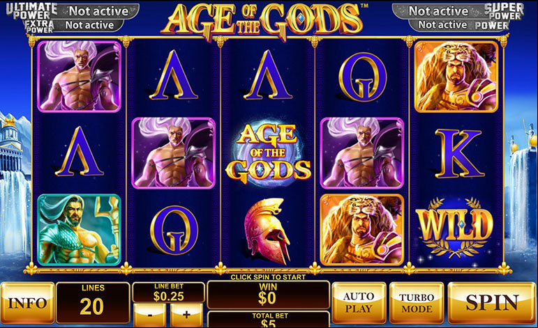 Winner Age Of Gos Spin Game